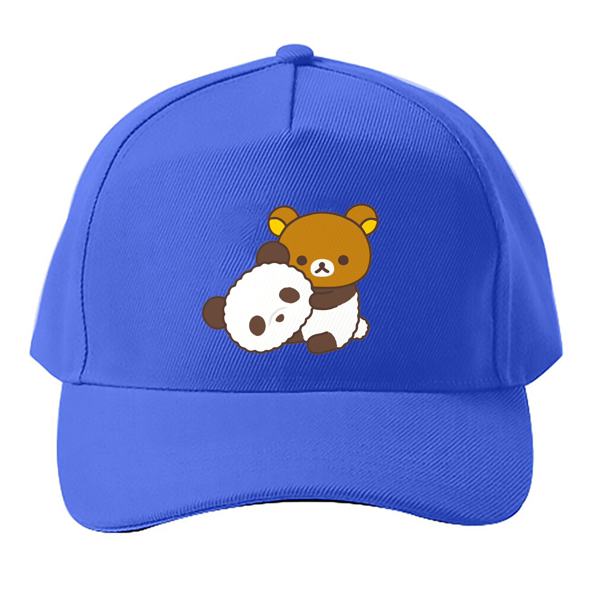 （画像用） リラックマ リラックマ キイロイトリ Rilakkuma Korilakkuma Kiiroitori ベースボールキャップ 綿100％ 男女兼用 帽子 スポーツ